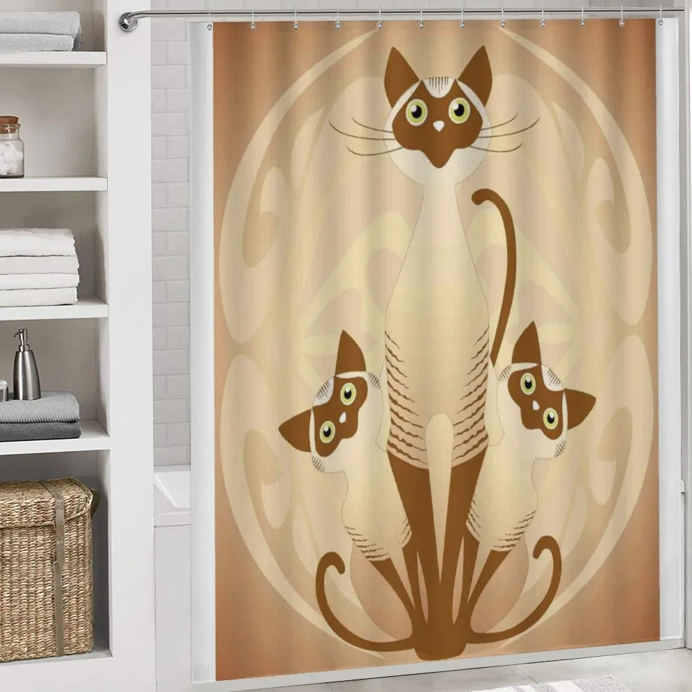 3 Siamese Cats — Detail 4
