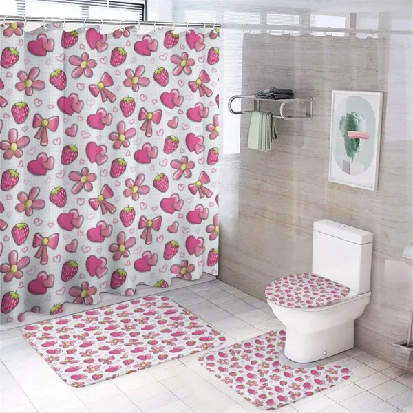 Childhood Love on a shower curtain