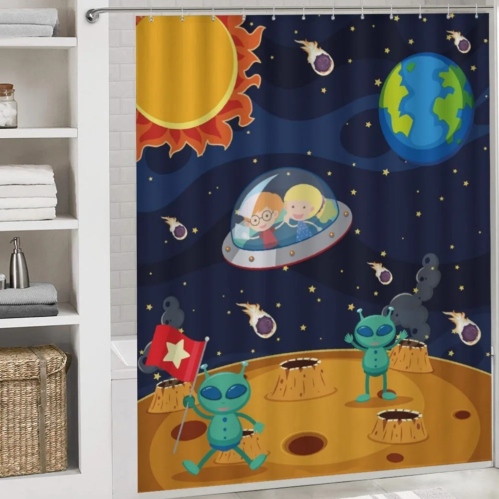 Children Space Travel Galaxy — Detail 4
