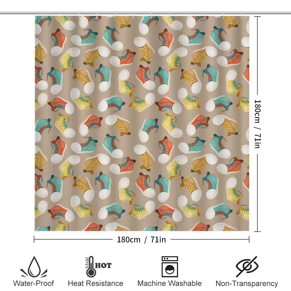 Colorful Sneakers Pattern — Detail 2