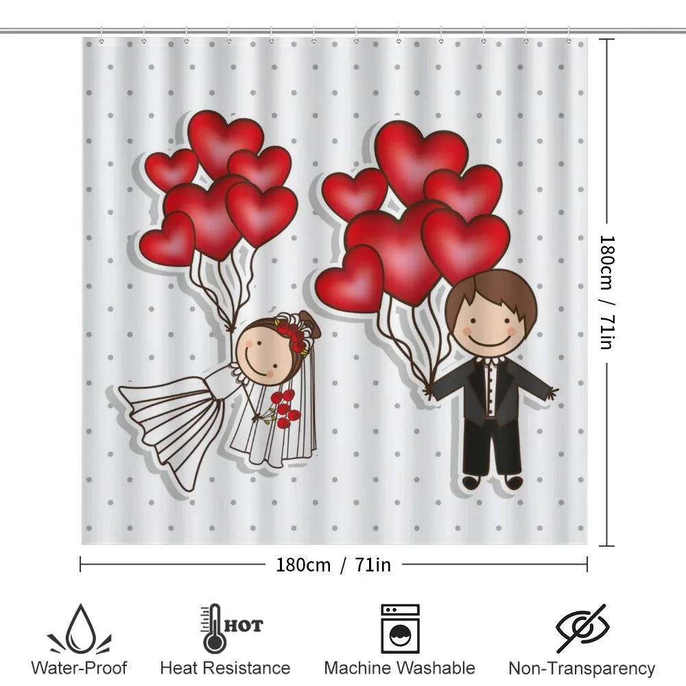 Funny Newlyweds Balloons — Detail 2