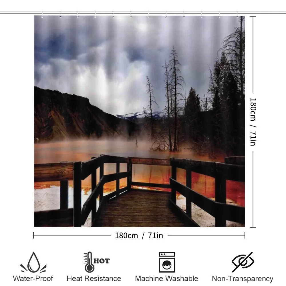 Hot Spring Scenery — Detail 2