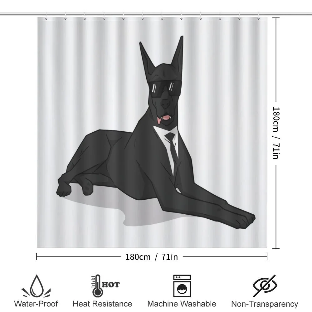 Humorous Dog in Suit — Detail 2