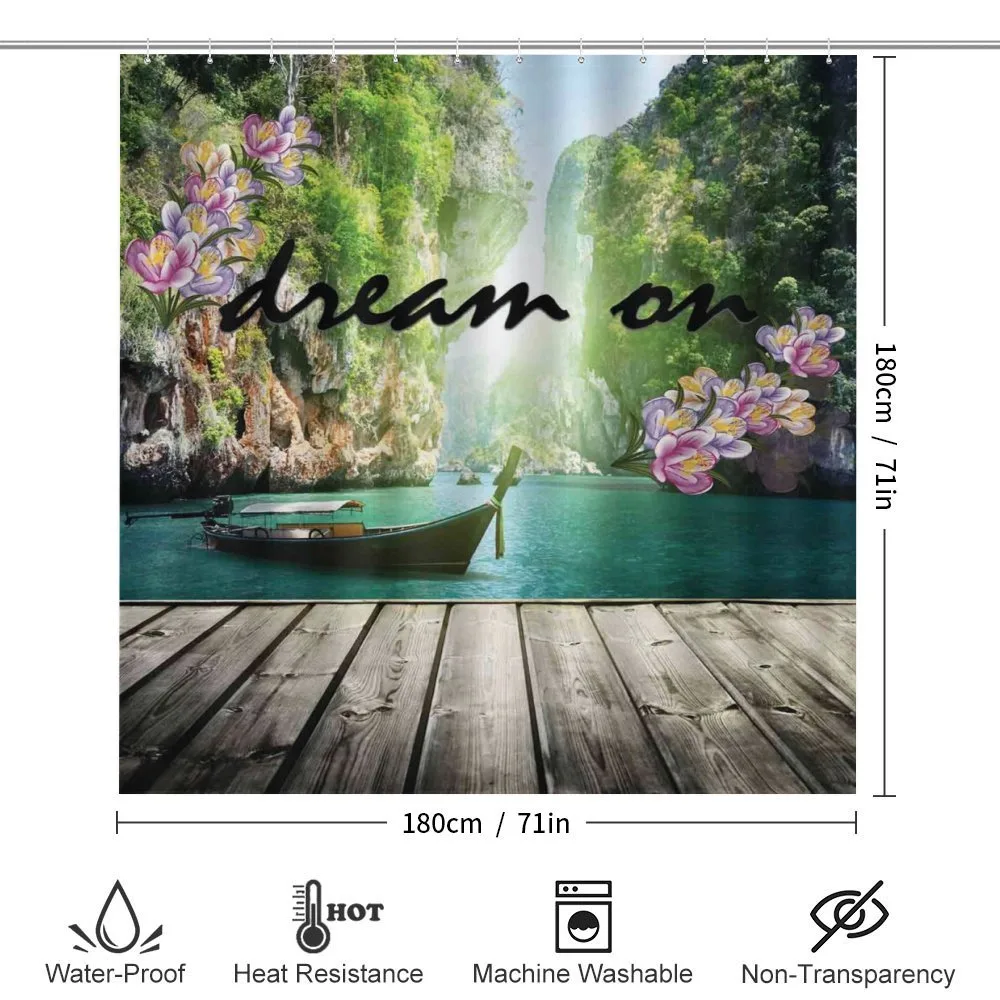 Idyllic Themed Boat — Detail 2