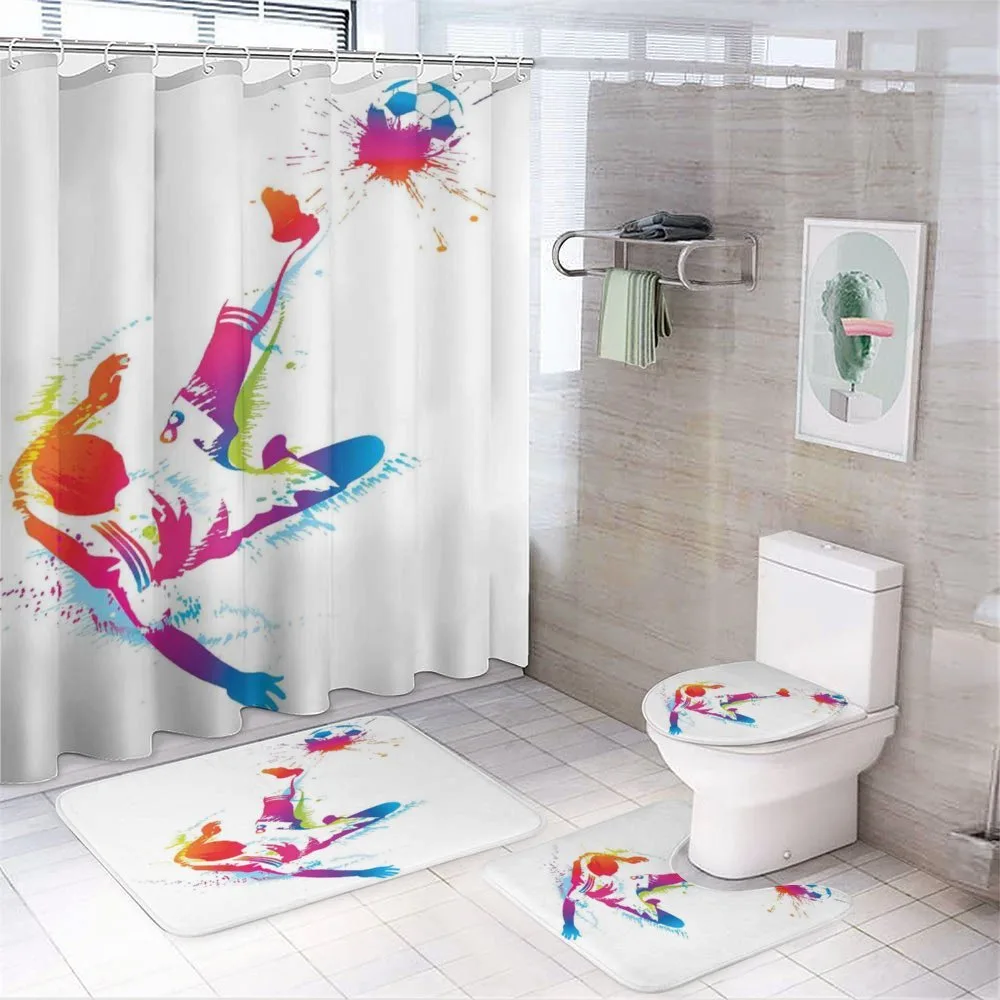 Kicking Ball Watercolors — Your design