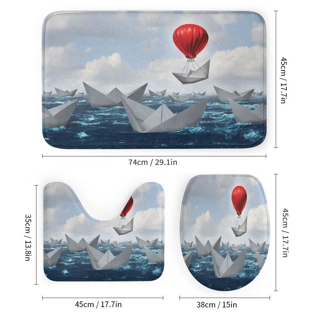 Paper Boats and Balloon — Detail 1