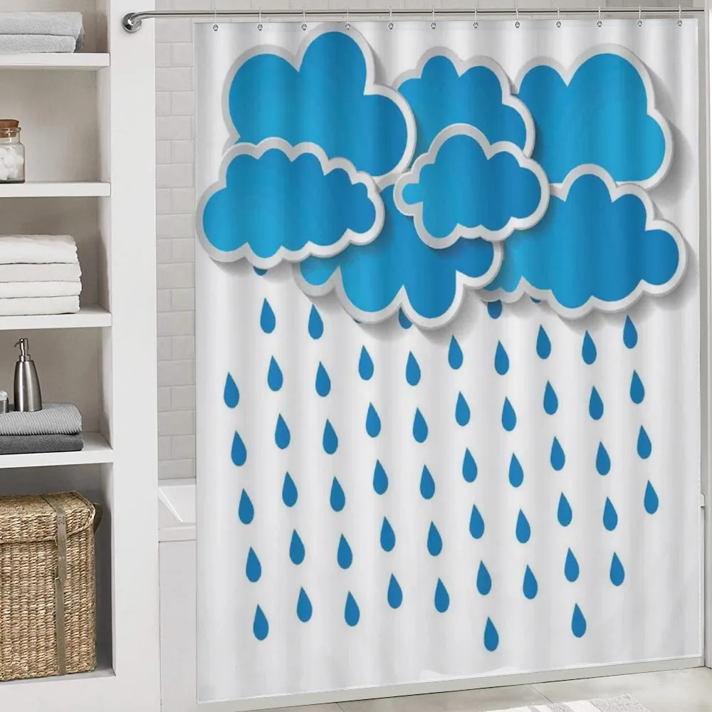Puffy Clouds Rainy Day — Detail 4
