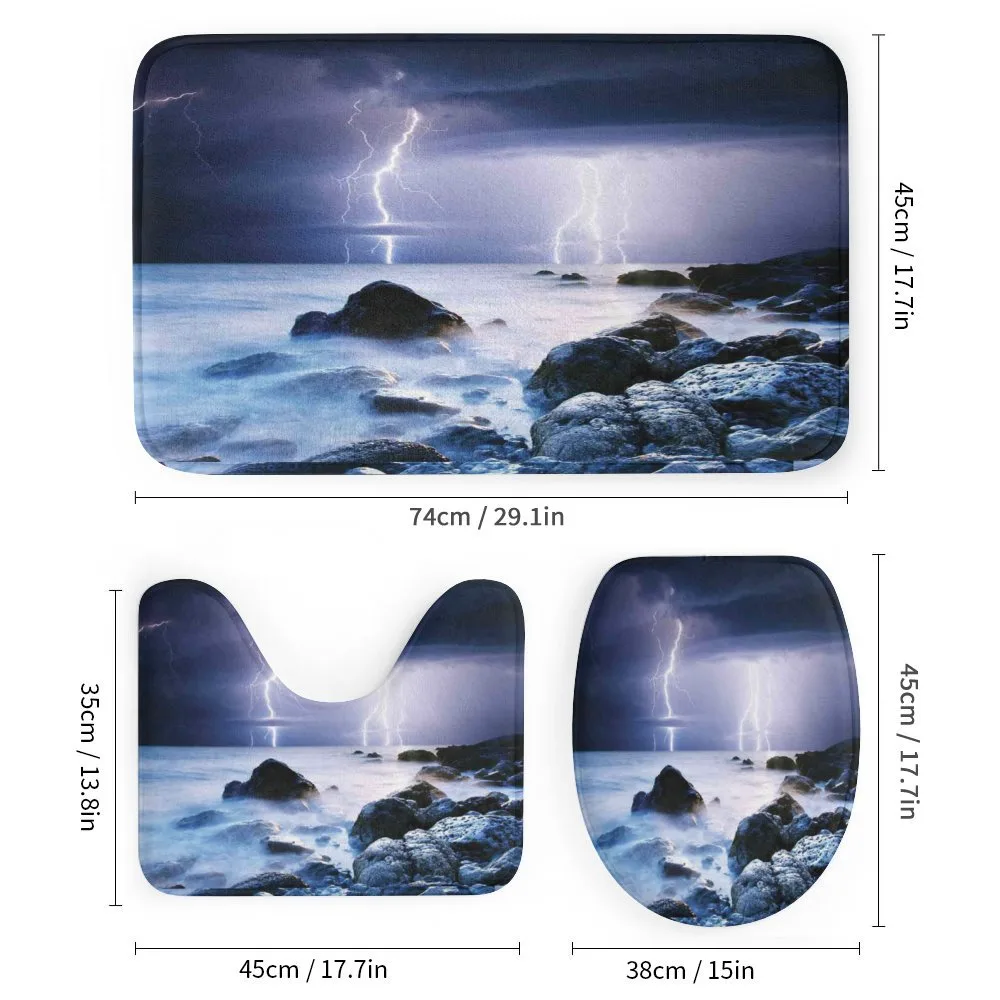Rocky Coast Mystic Storm — Detail 1