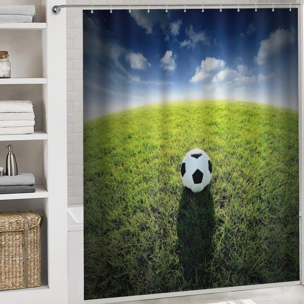 Soccer Ball on a Grassy Hill — Detail 4