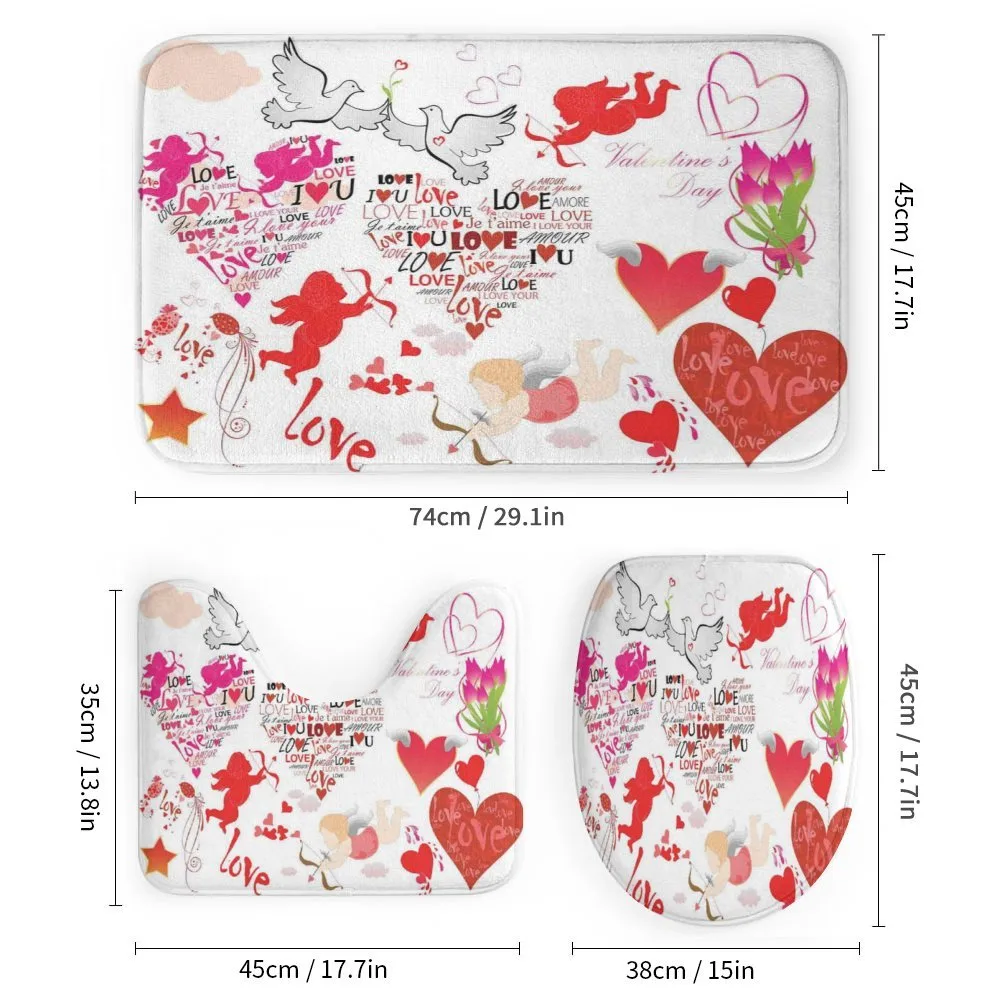 Valentines Day Cupid Birds — Detail 1