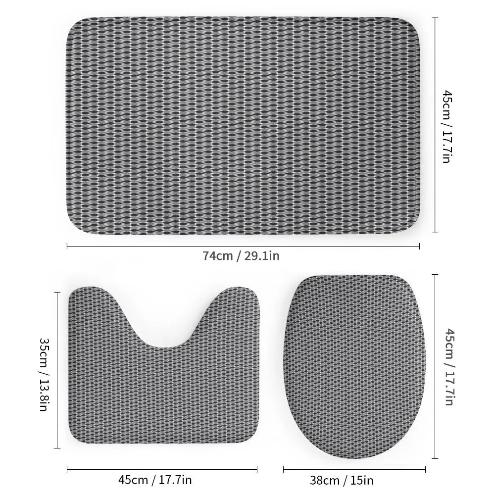Abstract Classic Wavy Ovals — Detail 1