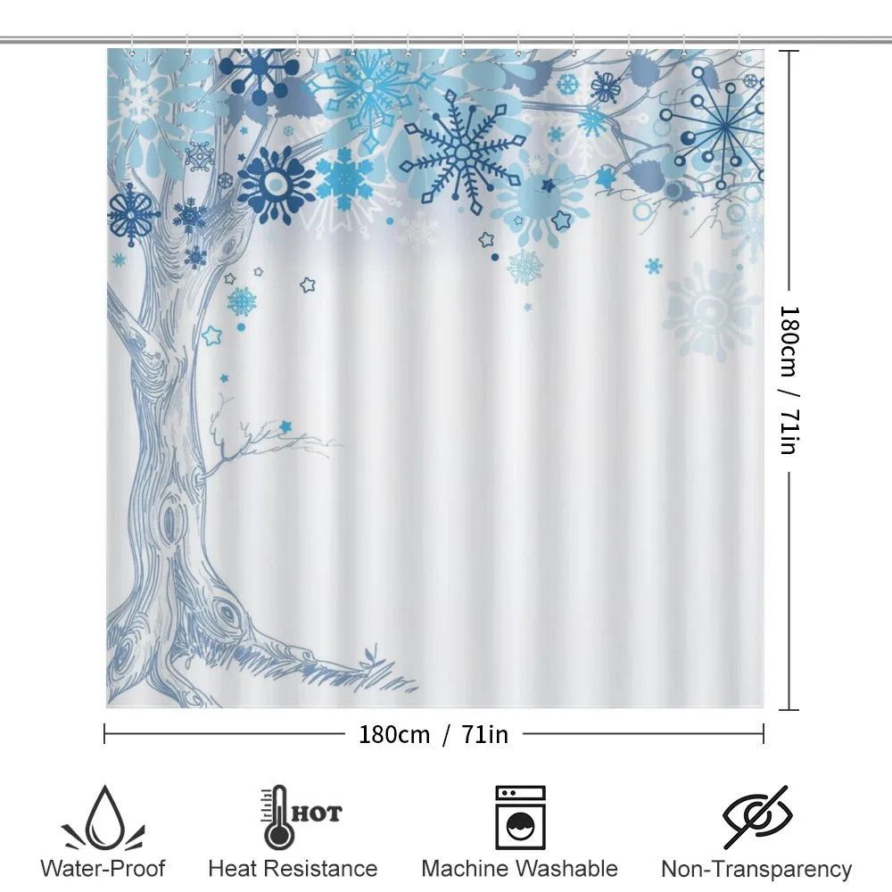Abstract Tree Snowflakes — Detail 2