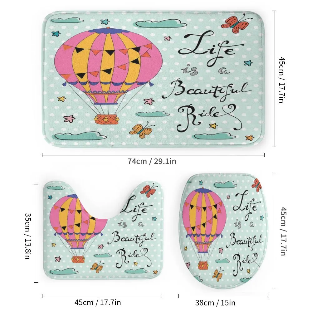 Air Balloon Polka Dots Text — Detail 1