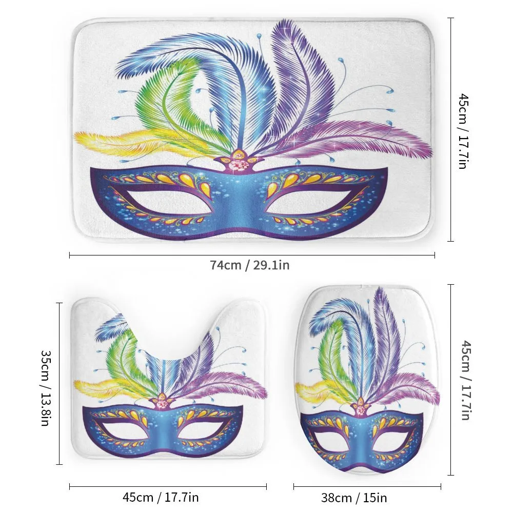 Blue Venetian Mask — Detail 1