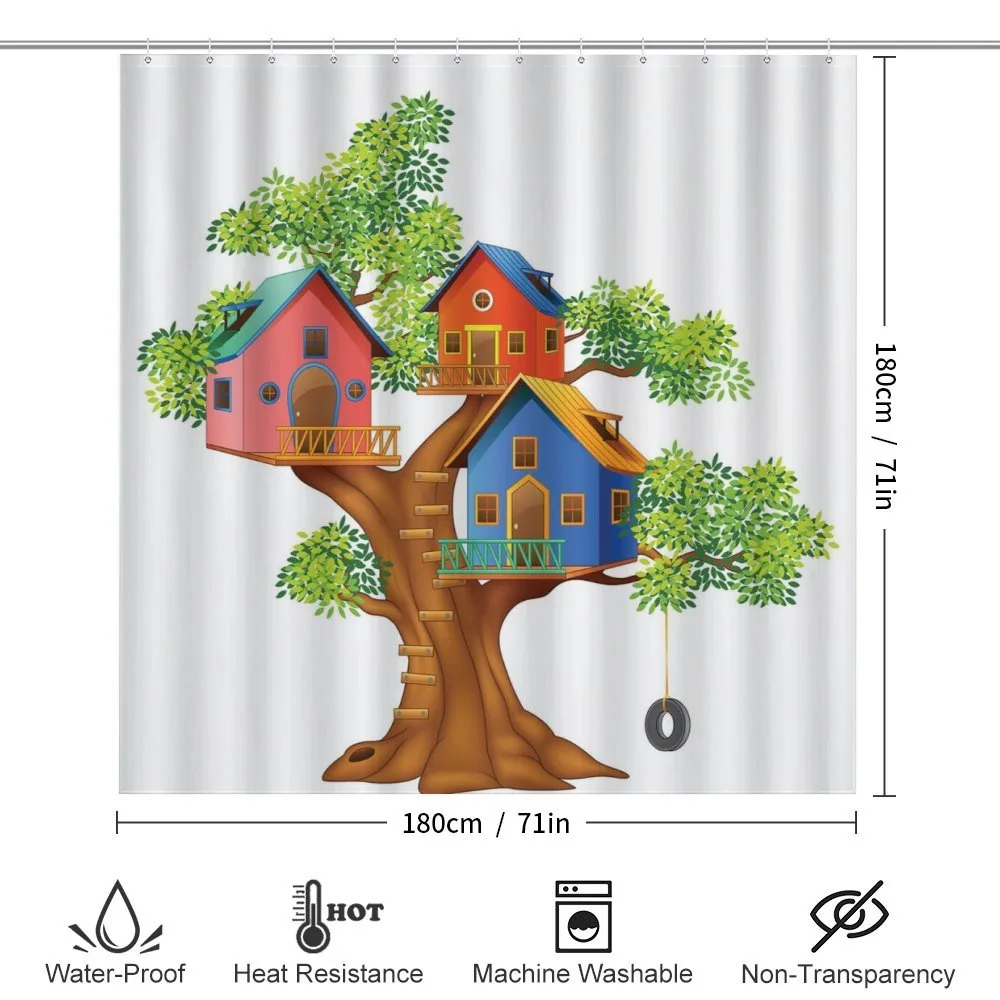 Cartoon Cottages — Detail 2