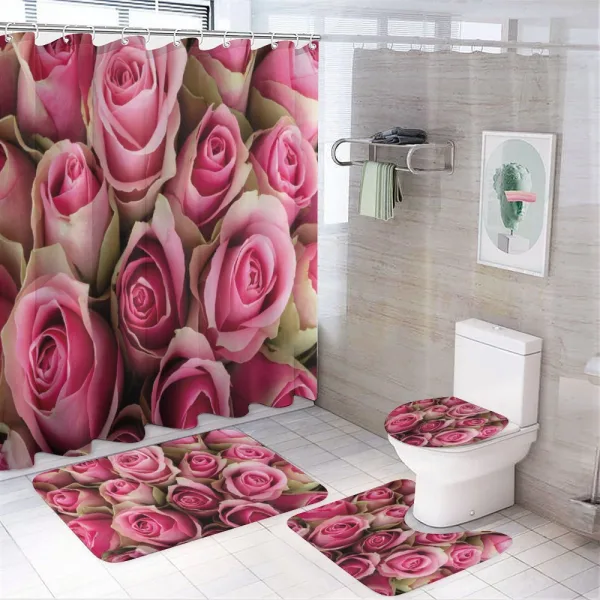 Fresh Soft Bridal on a shower curtain