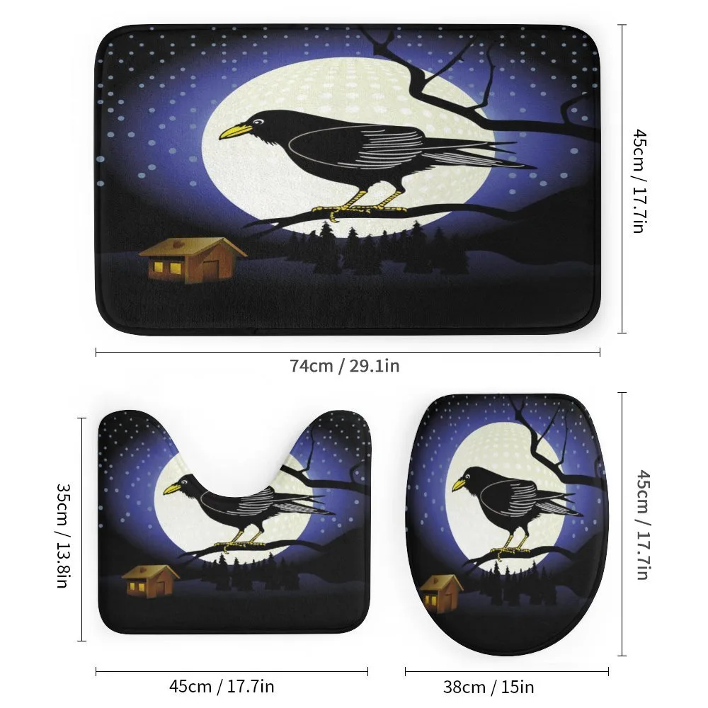 Full Moon Night Bird — Detail 1