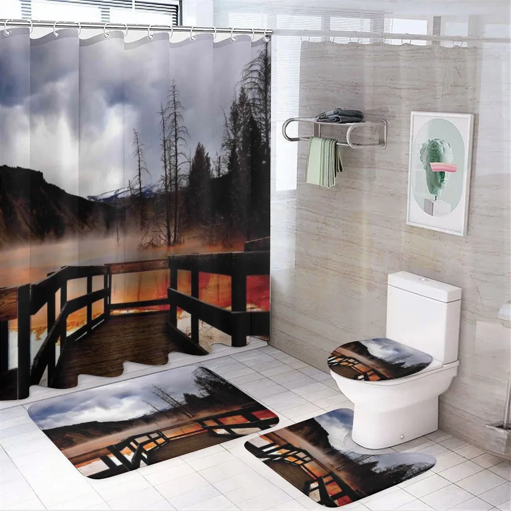 Hot Spring Scenery — Your design
