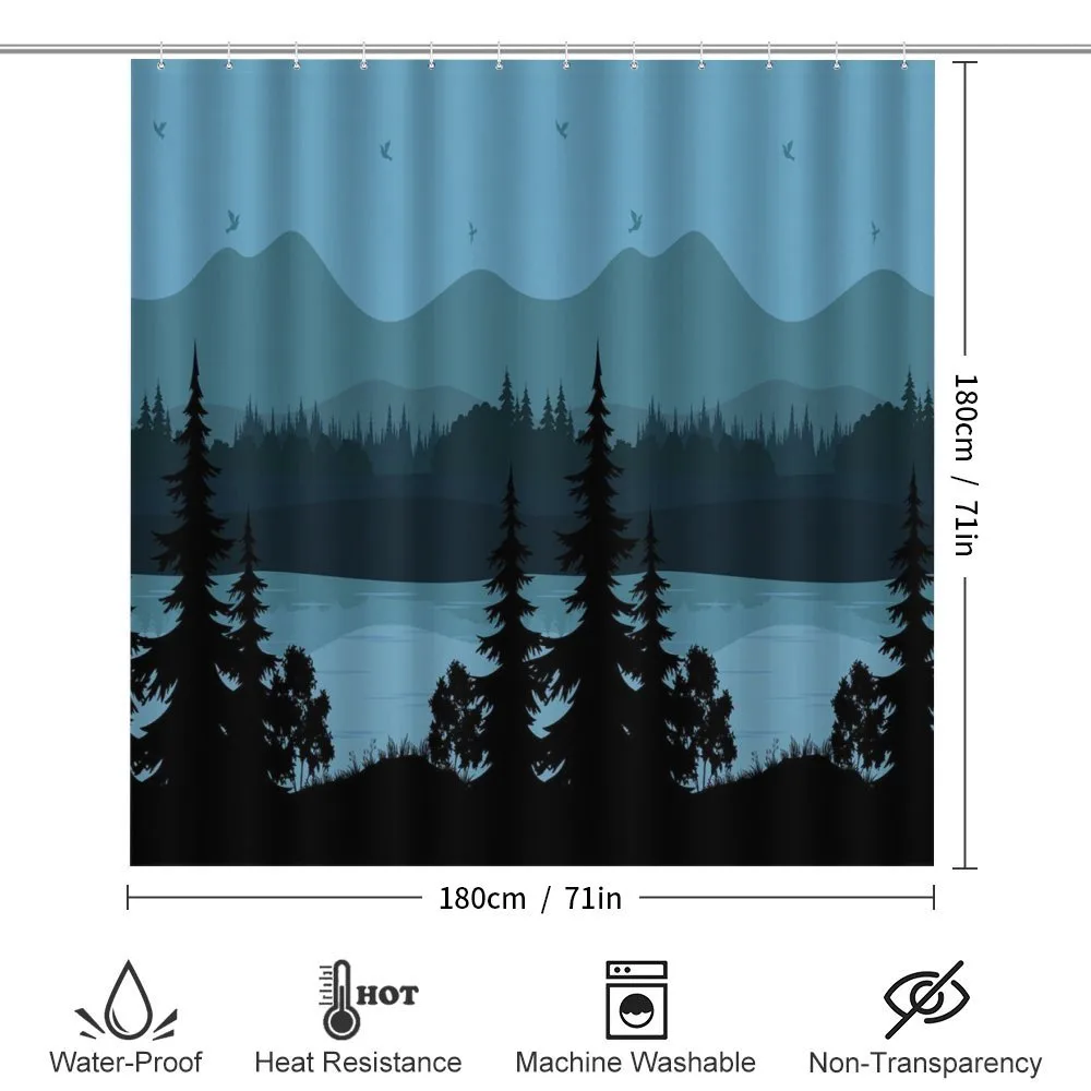 Mountain Lake Shore — Detail 2