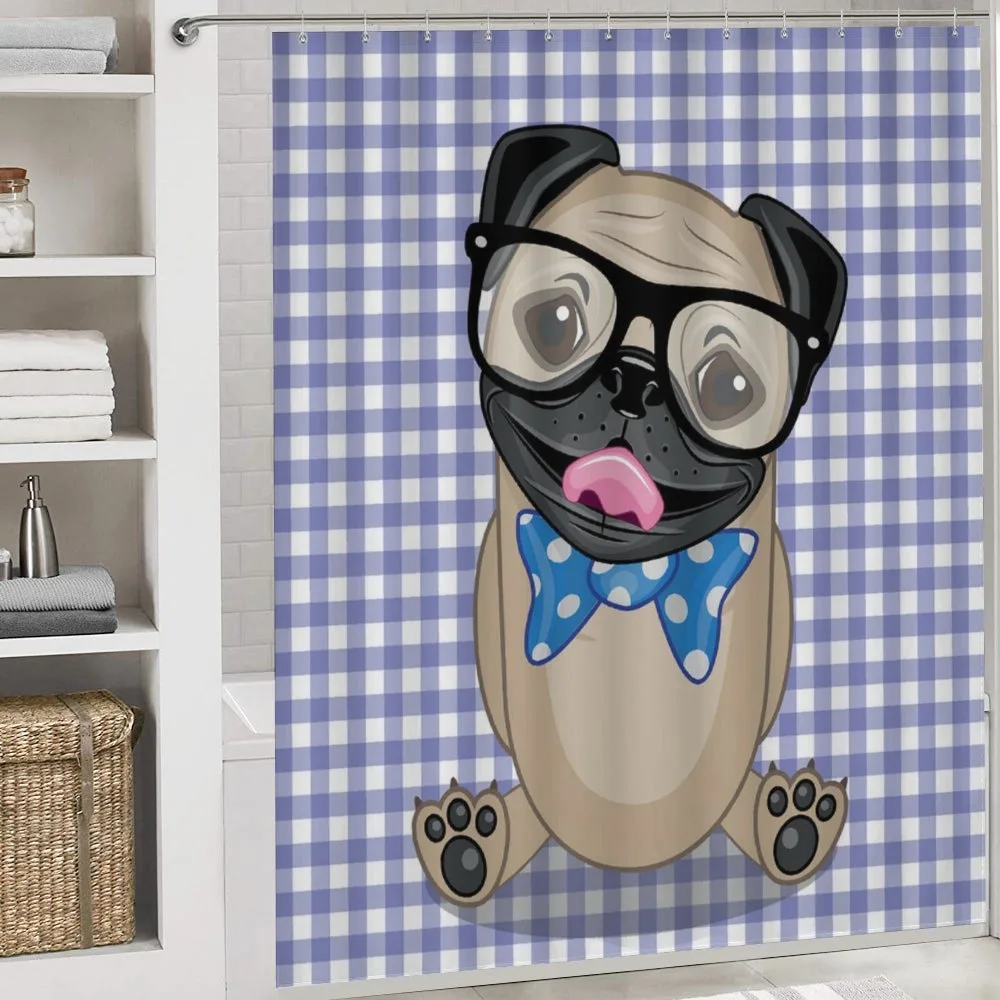 Nerdy Glasses Bow Tie Dog — Detail 4