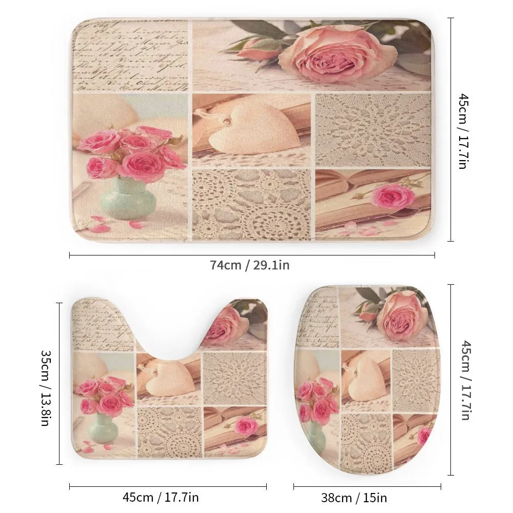 Old Roses Lace Flowers — Detail 1