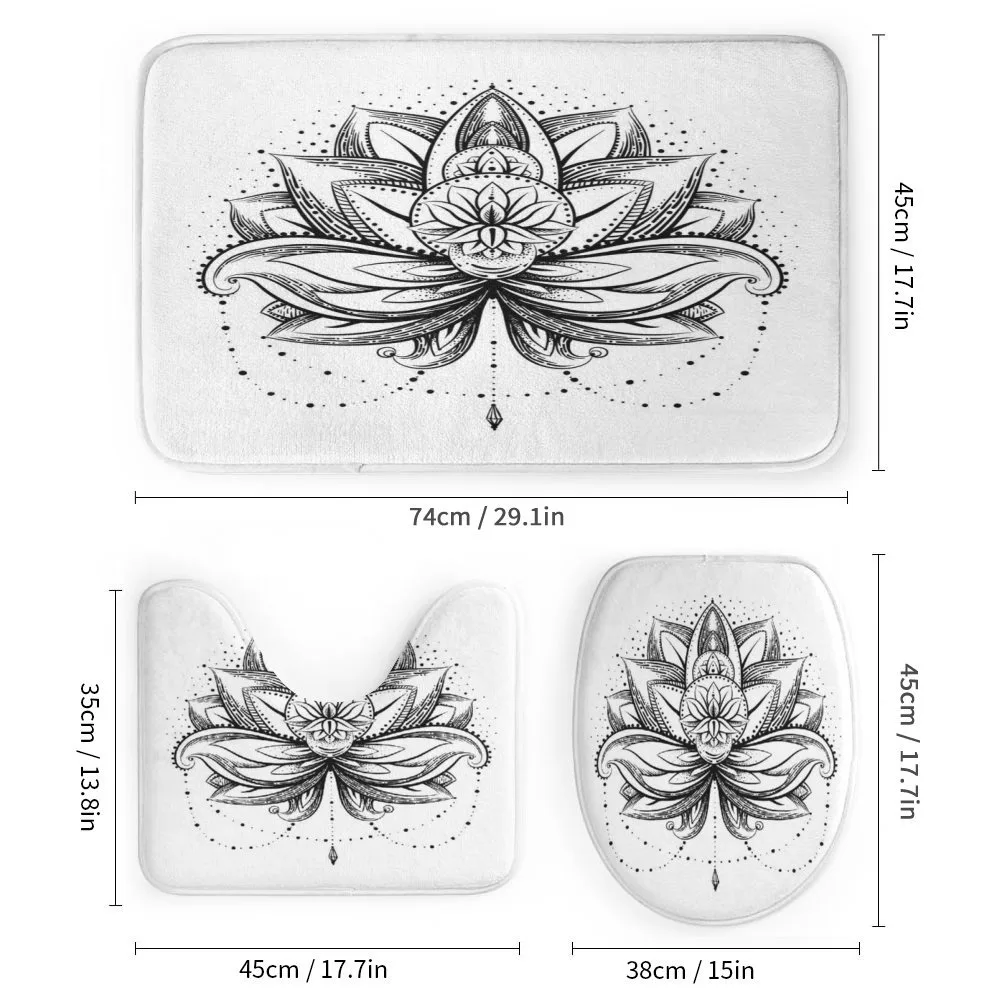 Ornamental Lotus Sketch — Detail 1