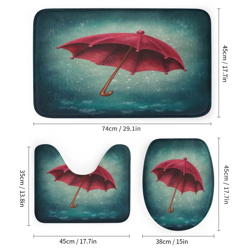 Retro Autumn Umbrella — Detail 1