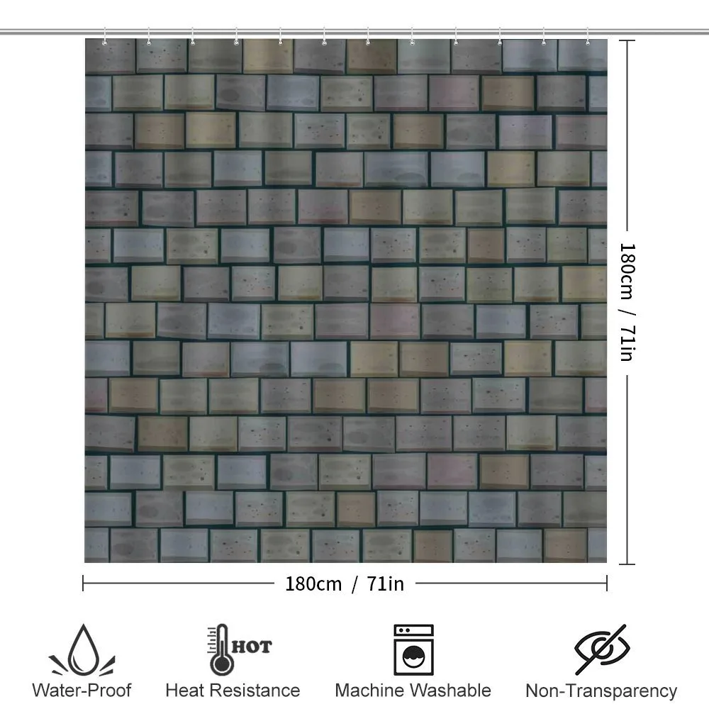 Stained Stone Brick — Detail 2