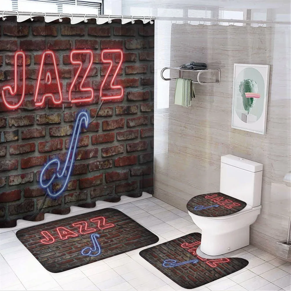 All Jazz Sign Brick Wall — Your design