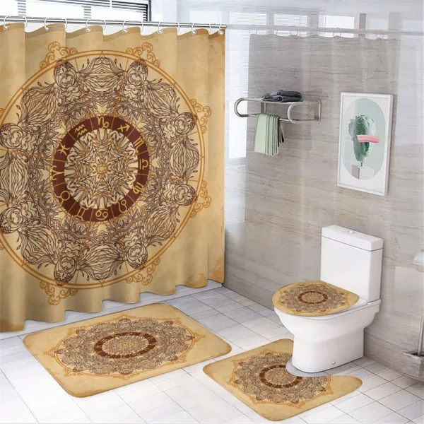 Astrology Aged on a shower curtain