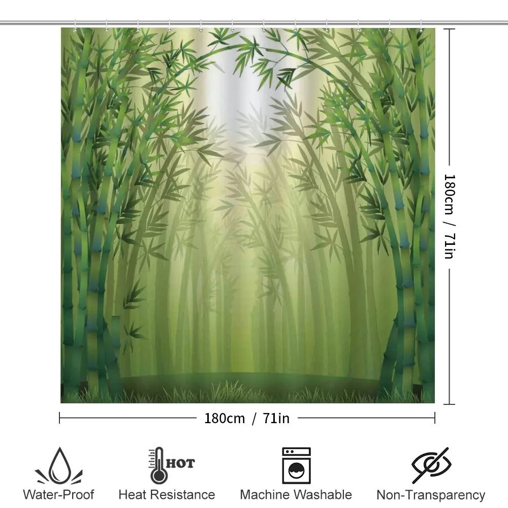 Bamboo Trees in Forest — Detail 2
