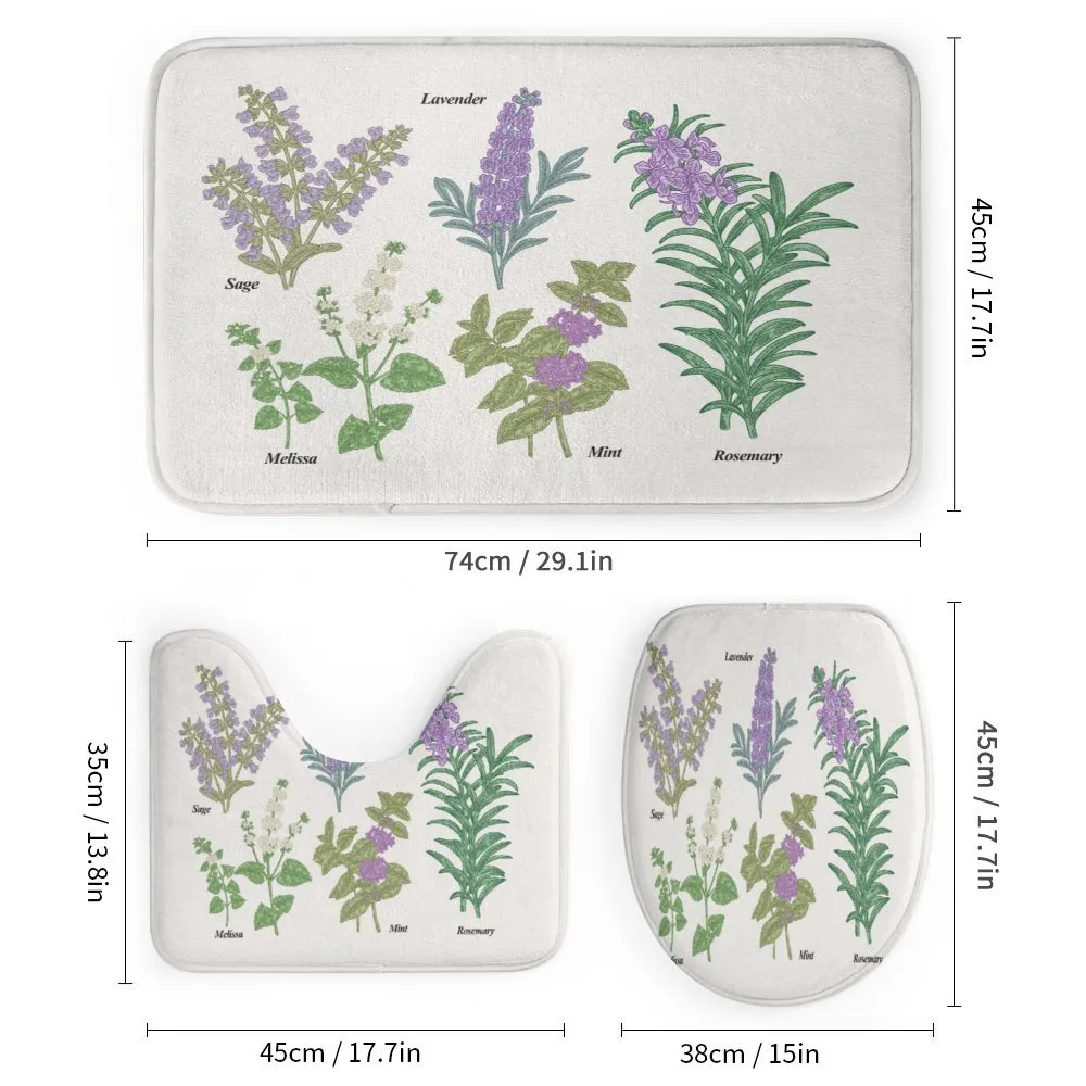 Botanical Infographic Plants — Detail 1