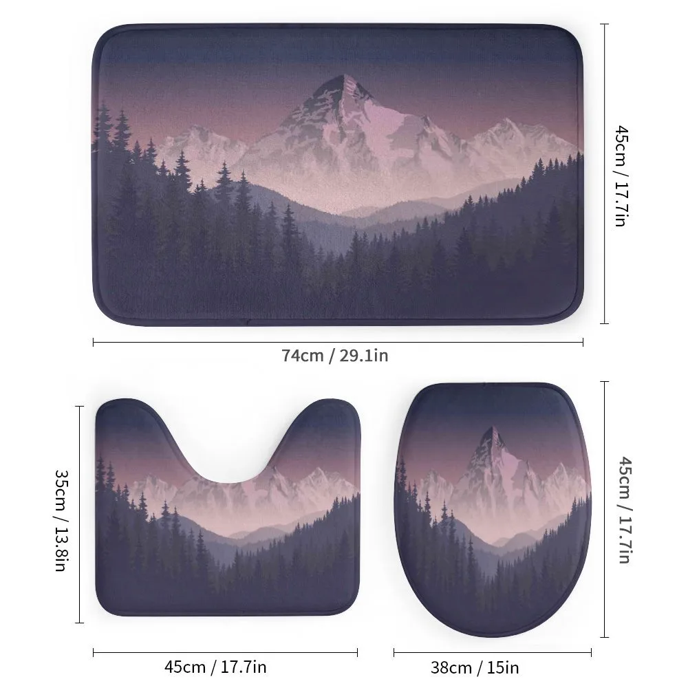 Foggy Mountain Range — Detail 1