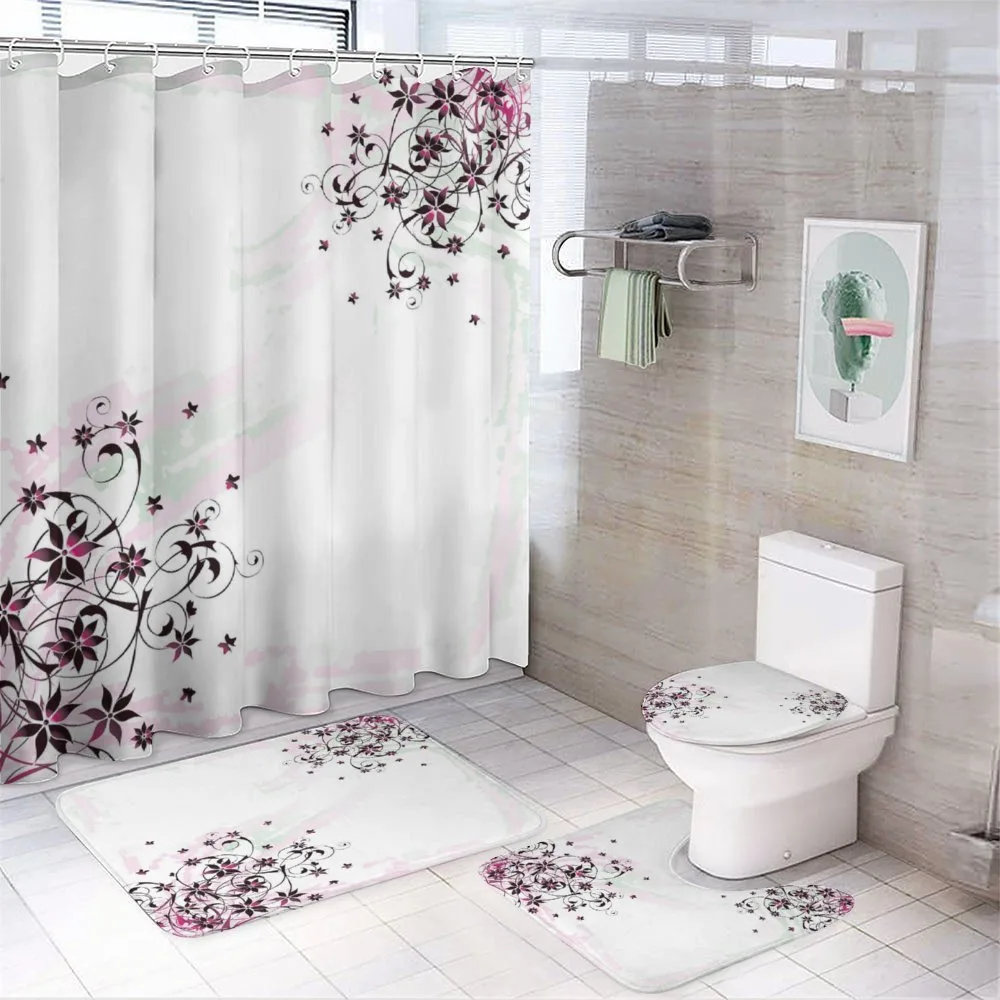 Grunge Flower Motif Leaf — Your design