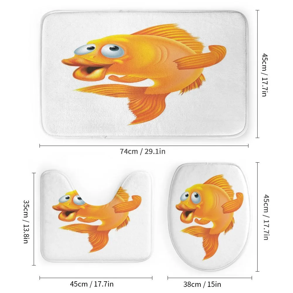Happy Playful Goldfish — Detail 1