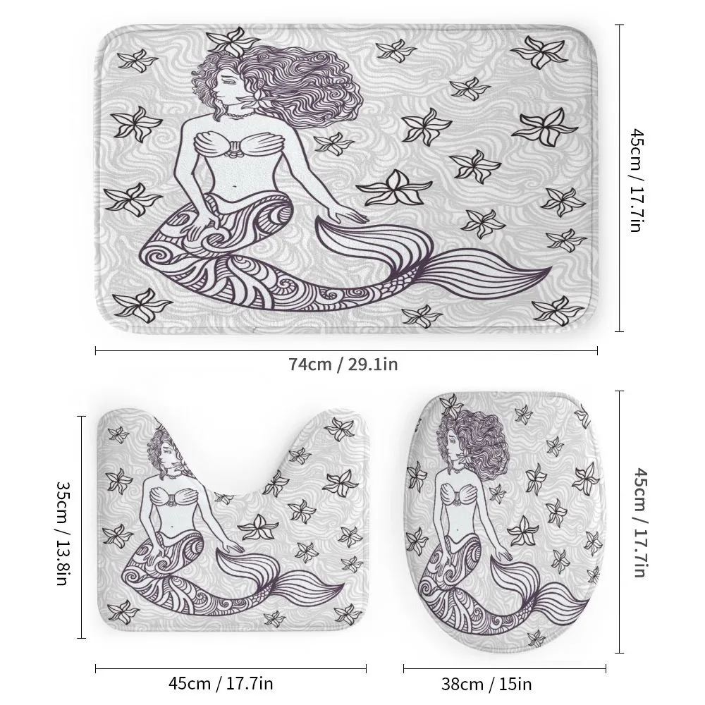 Mermaid with Wave — Detail 1