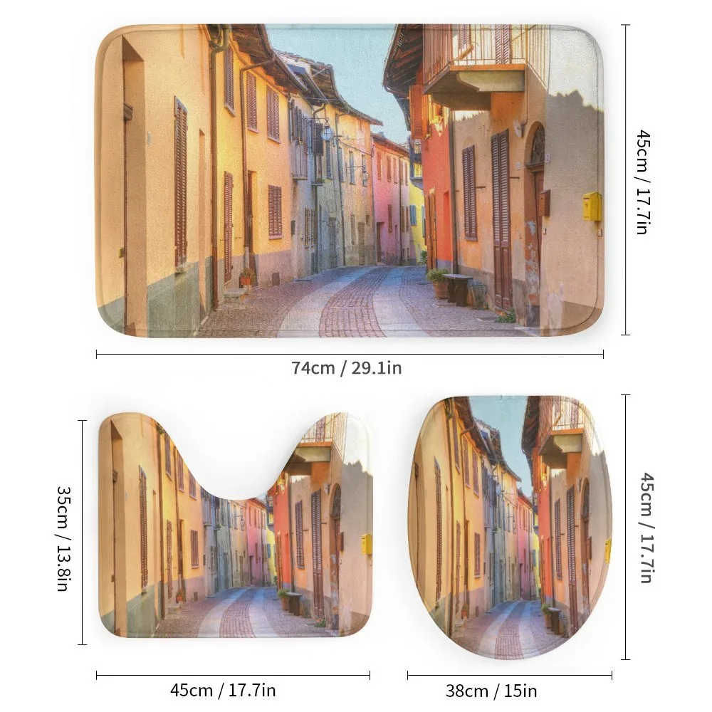 Narrow Paved Streets — Detail 1