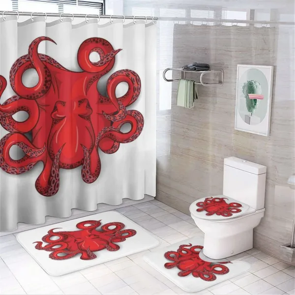 Octopus Animal Marine on a shower curtain