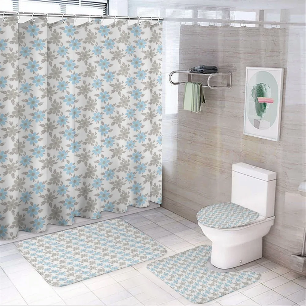 Summer Flora Blue Flowers — Your design