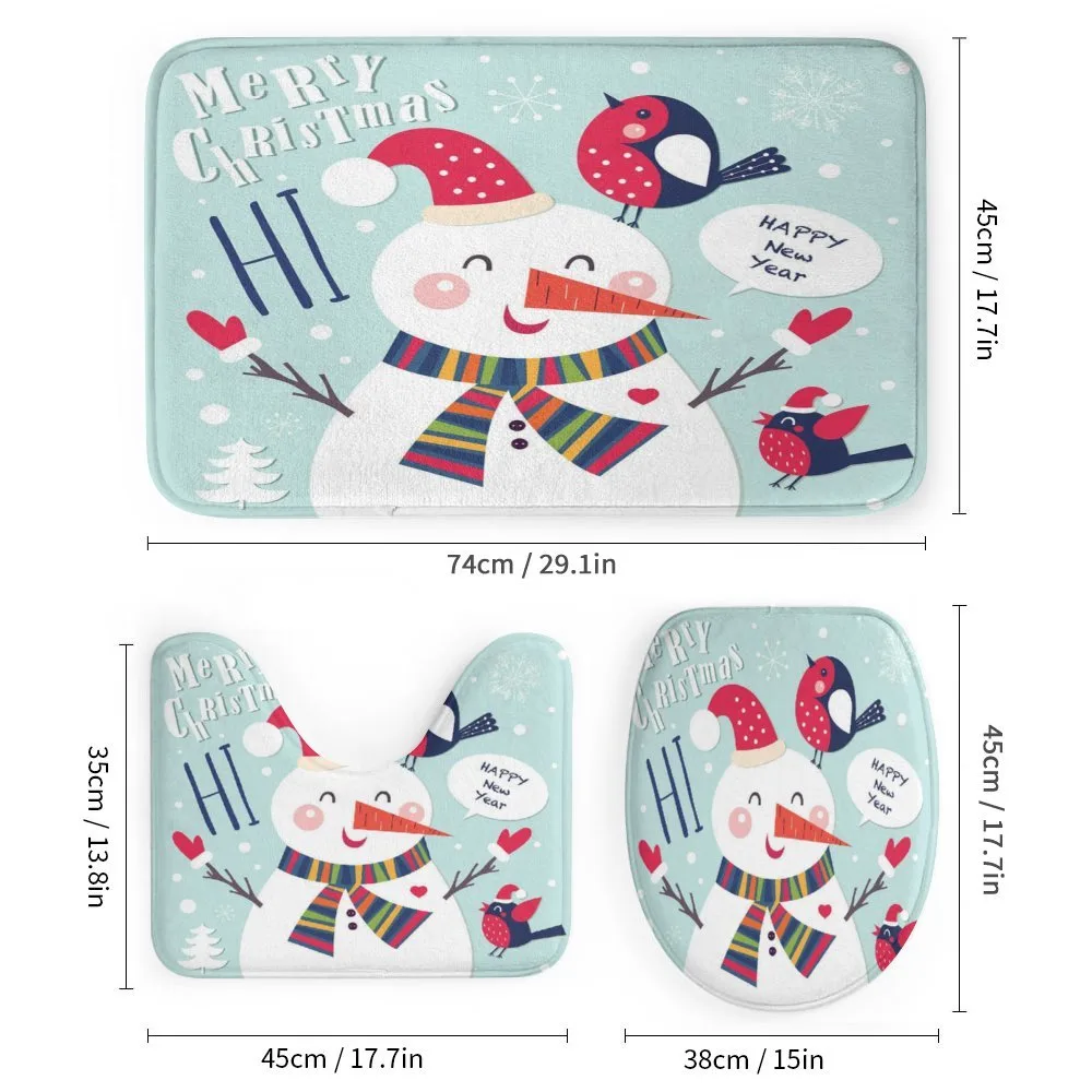 Bird Snow Xmas Theme — Detail 1