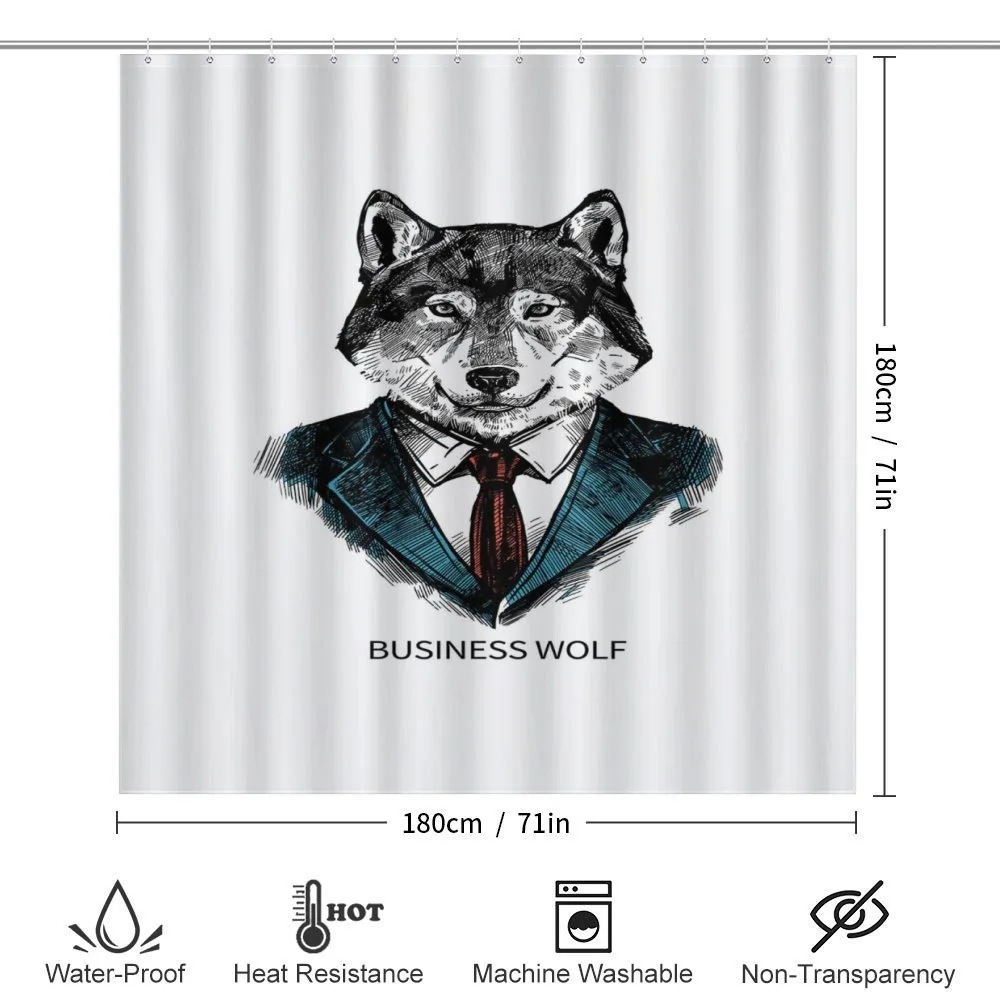 Business Animal in Suit — Detail 2