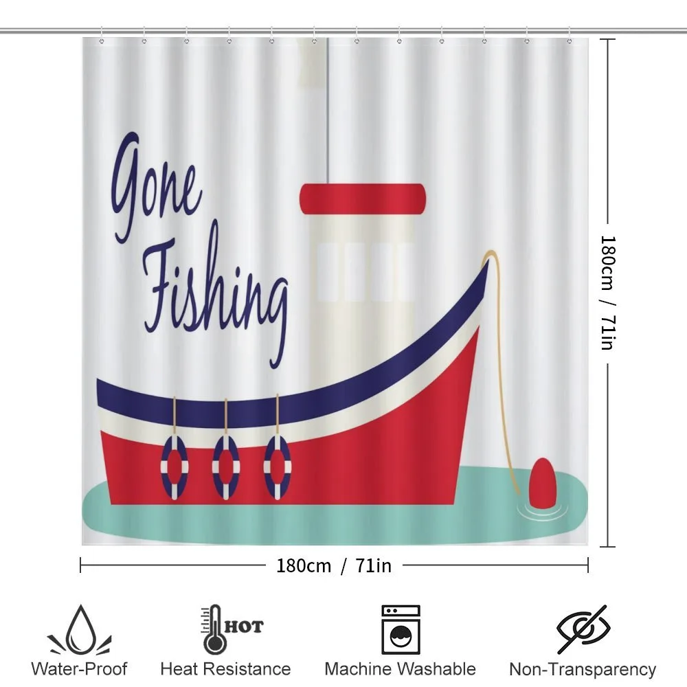 Cartoon Fishing Boat — Detail 2