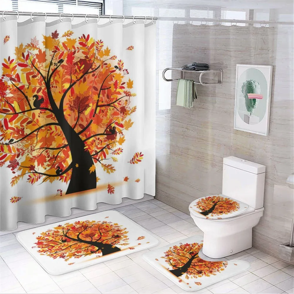 Cartoon Tree Leaves — Your design