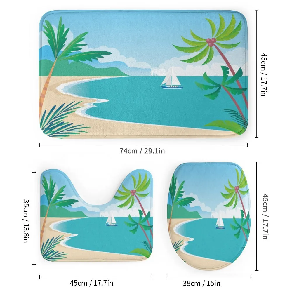 Cartoon Tropic Coast — Detail 1