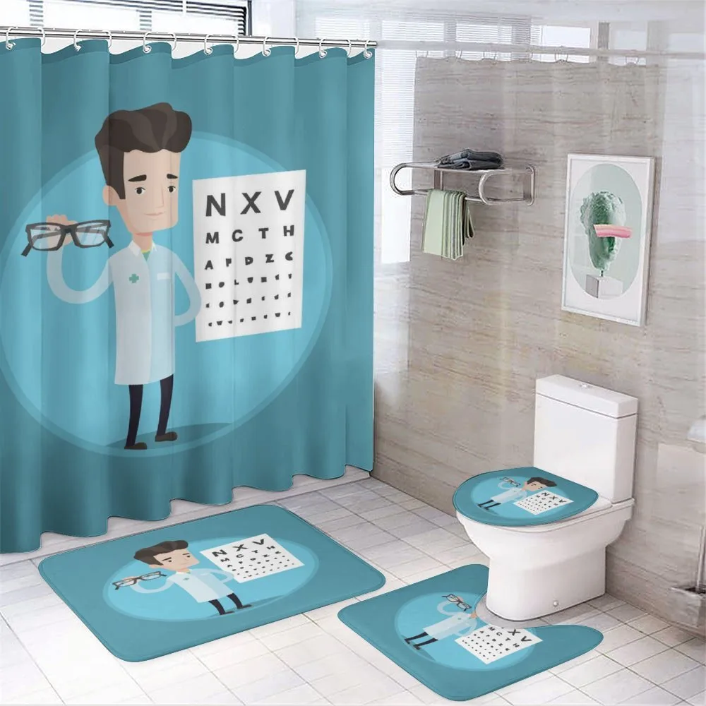 Doctor Holding Eyeglasses — Your design