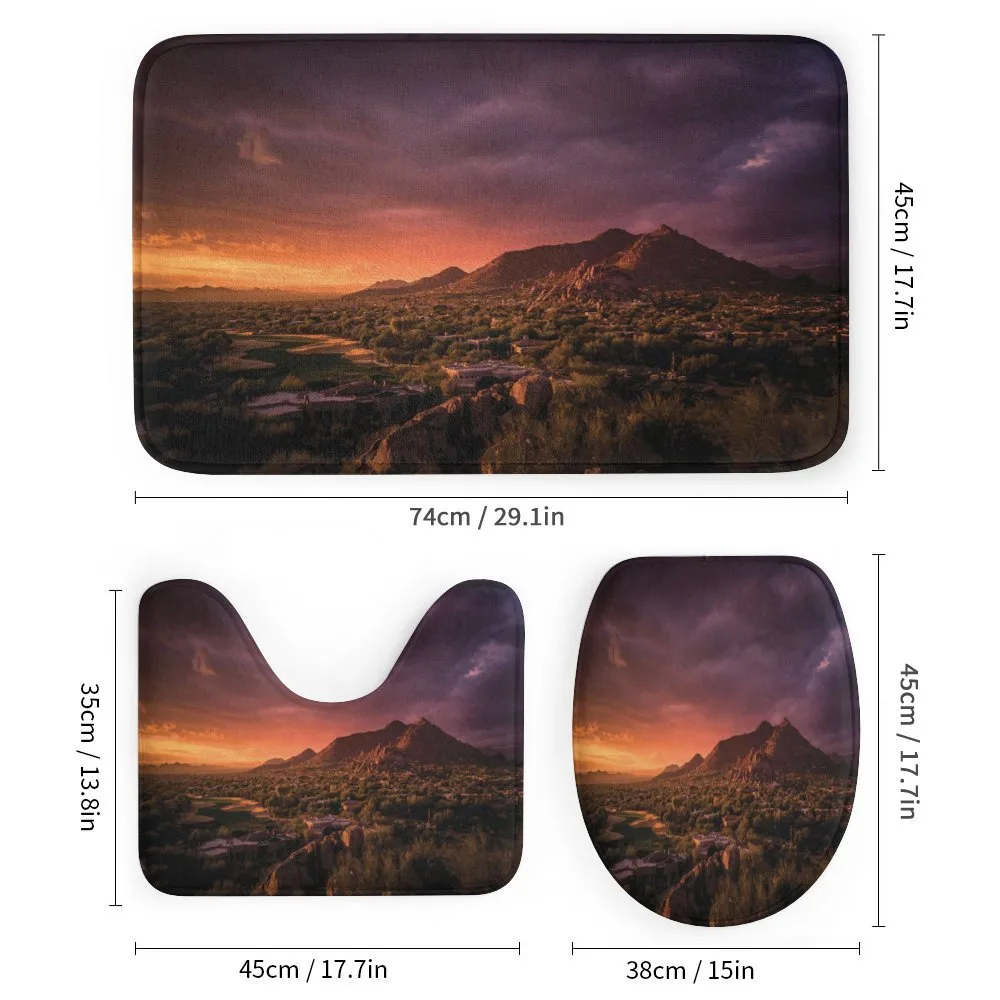 Dramatic Sunset at Canyon — Detail 1