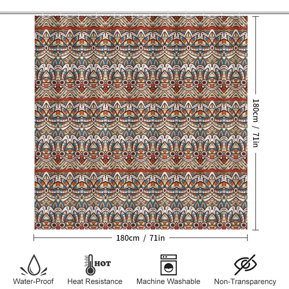Floral Aztec Pattern — Detail 2