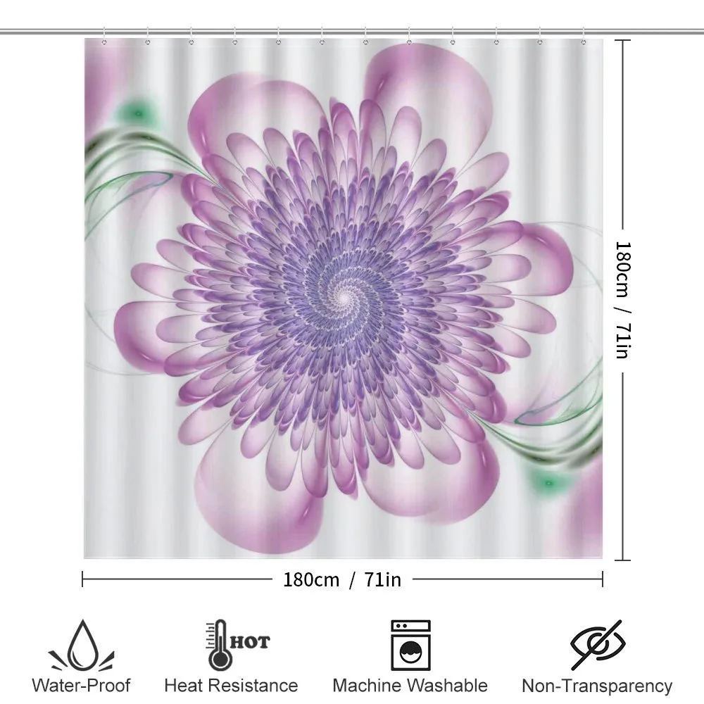 Floral Harmonic Spirals — Detail 2