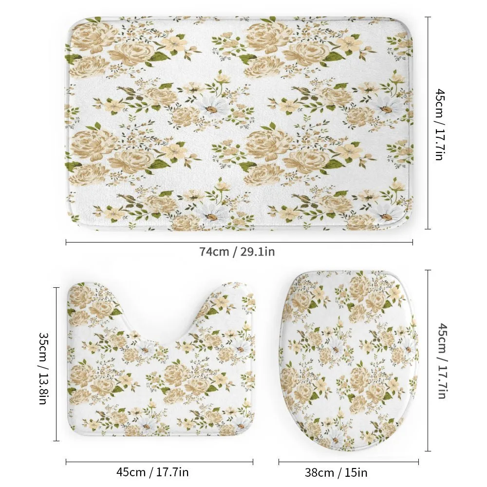 Floral Roses Vector — Detail 1
