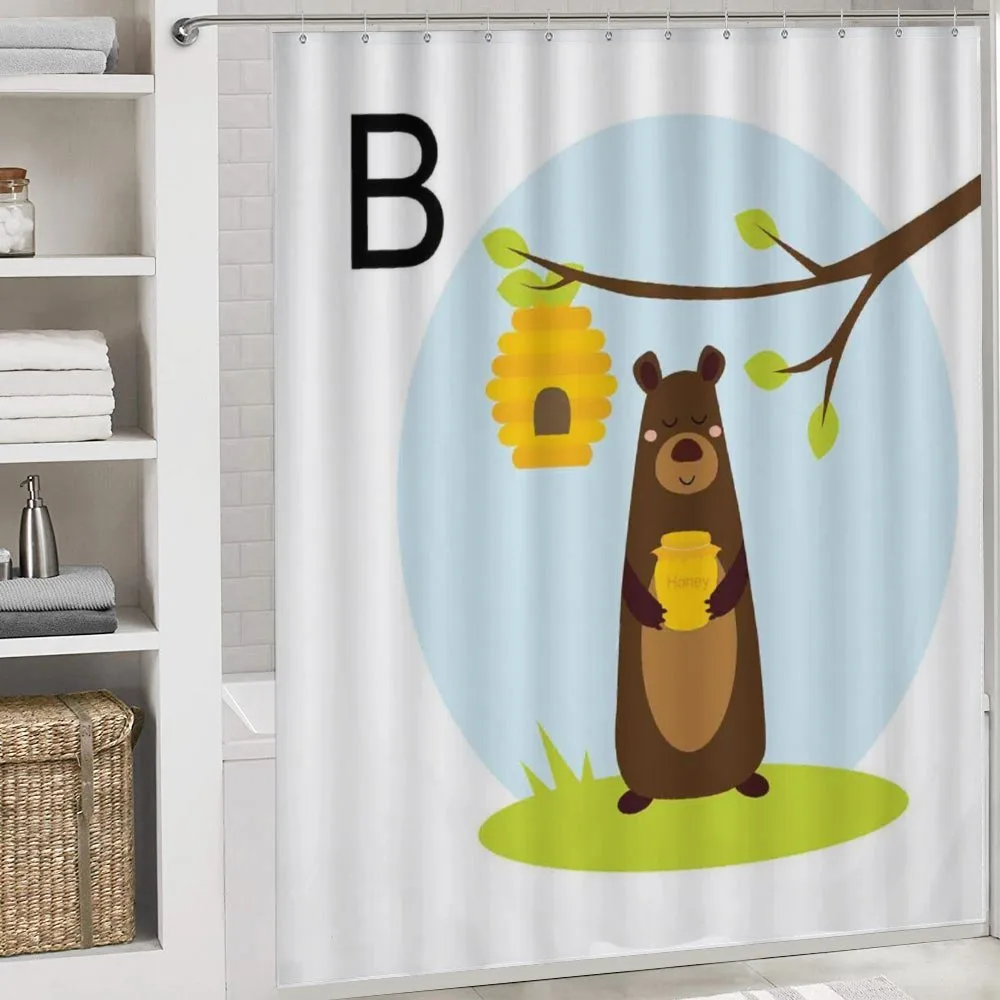 Funny Mammal Kids Alphabet — Detail 4
